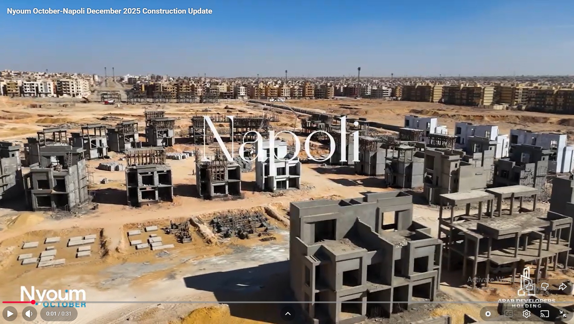 Napoli December 2025 Construction Update