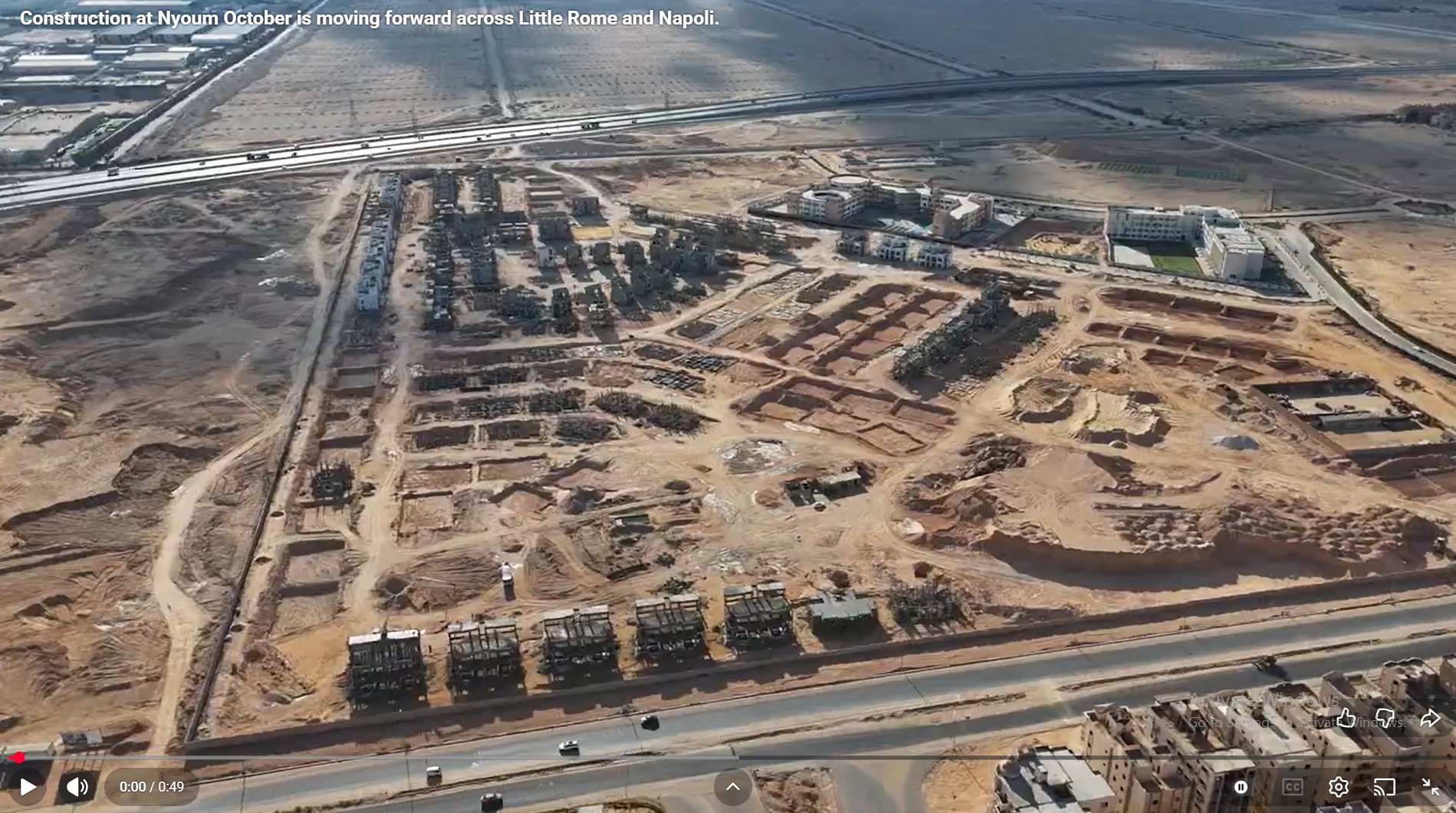 Construction at Nyoum October is moving forward with remarkable momentum across Little Rome and Napoli.