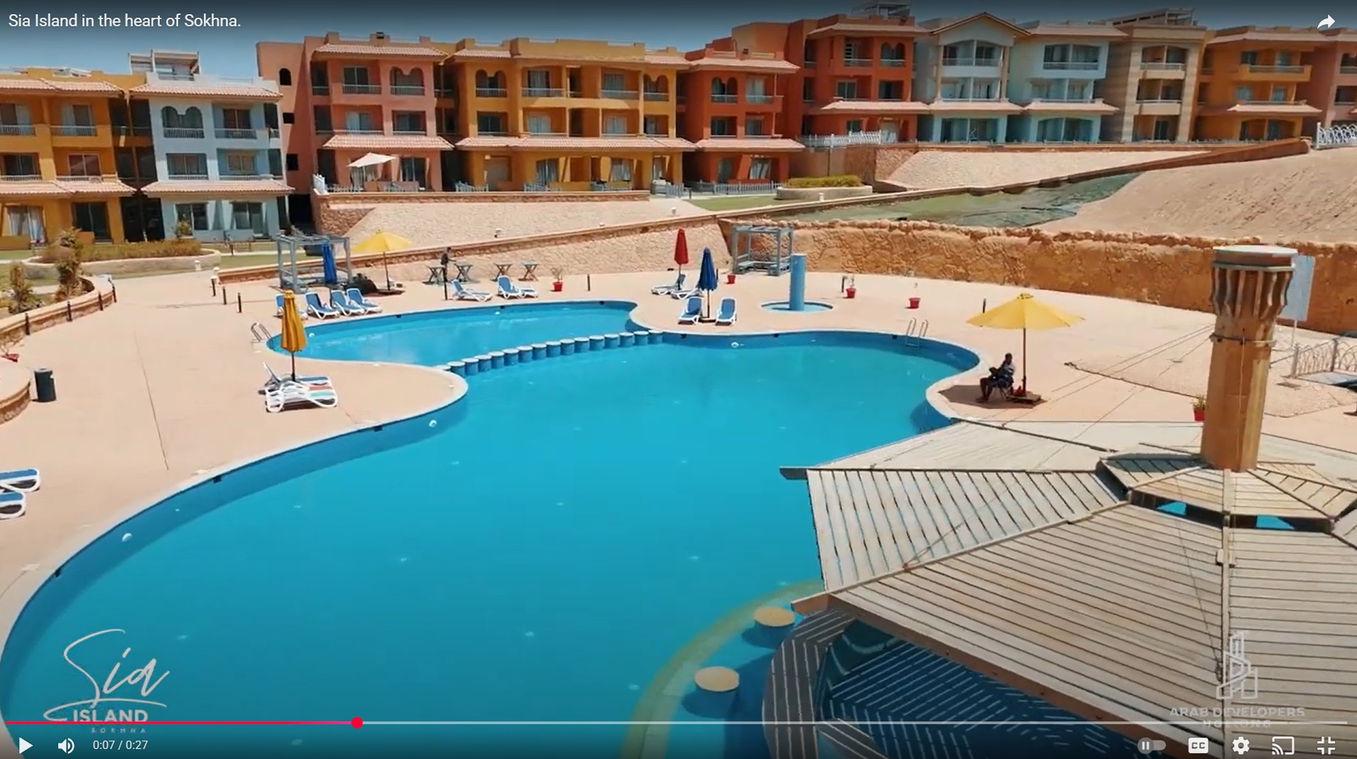 Sia Island in the heart of Sokhna.