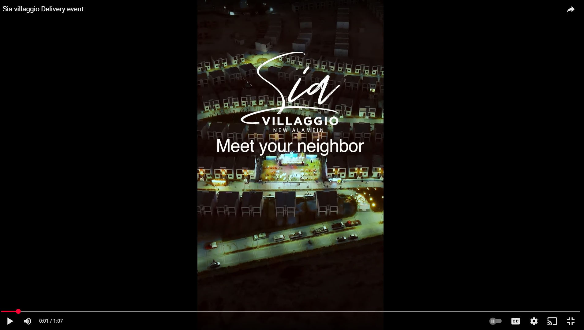 Sia villaggio Delivery event