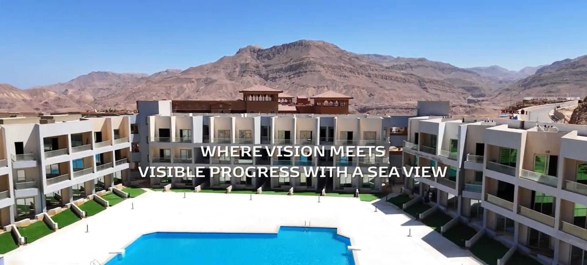 Sia Grand View — where vision meets visible progress, with a sea view.
